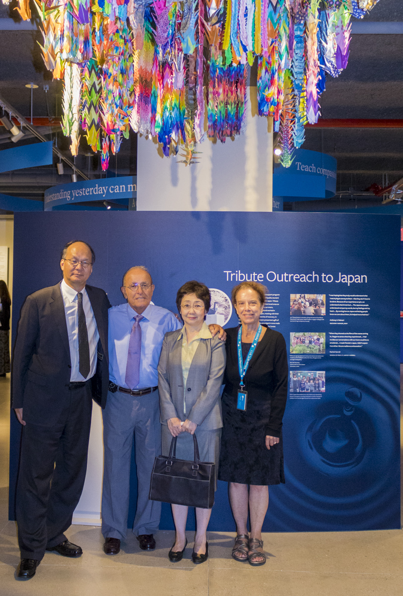 Ambassador Reiichiro Takahashi and Mrs. Masako Takahashi visit the 9/11 Tribute Museum